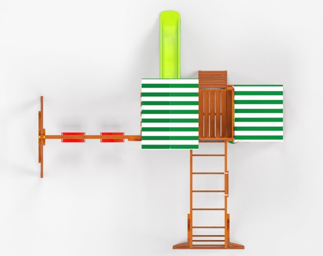 Детская игровая площадка Борге 4 Люкс - вид 4