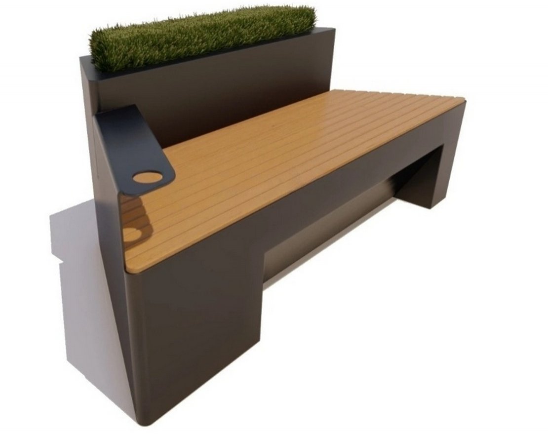 Модульная скамейка Концепт - вид 4